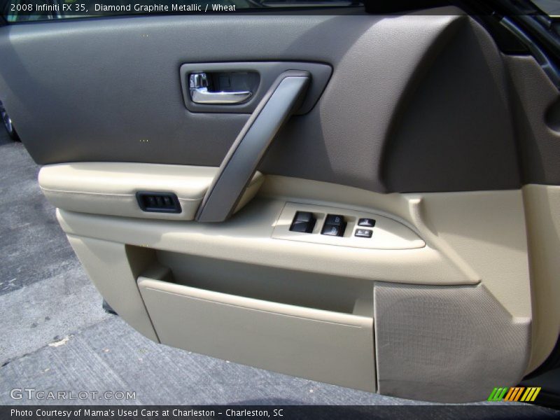 Diamond Graphite Metallic / Wheat 2008 Infiniti FX 35