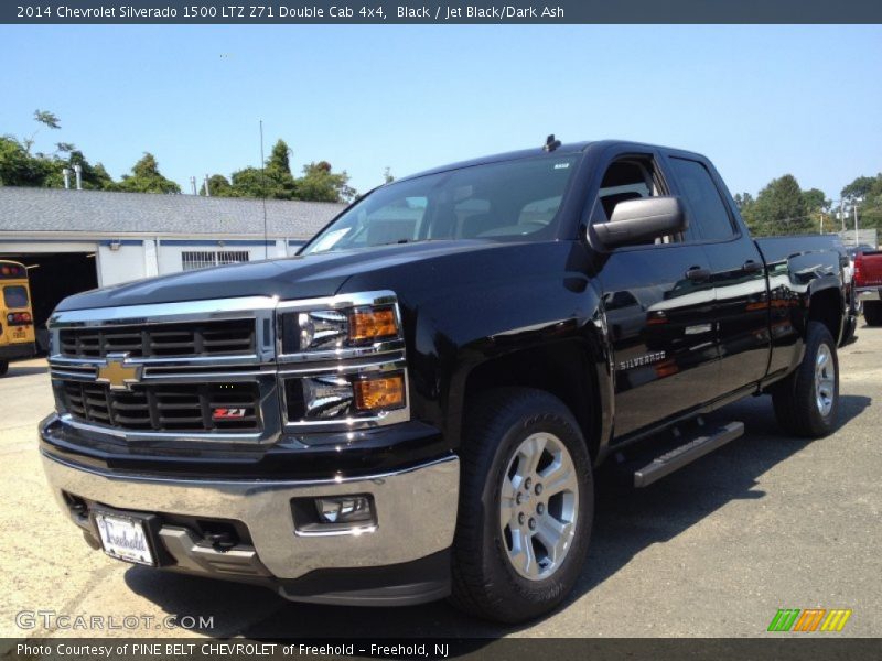 Black / Jet Black/Dark Ash 2014 Chevrolet Silverado 1500 LTZ Z71 Double Cab 4x4