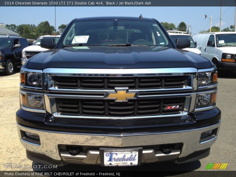 Black / Jet Black/Dark Ash 2014 Chevrolet Silverado 1500 LTZ Z71 Double Cab 4x4