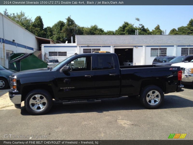 Black / Jet Black/Dark Ash 2014 Chevrolet Silverado 1500 LTZ Z71 Double Cab 4x4