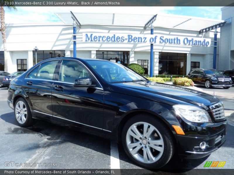 Black / Almond/Mocha 2010 Mercedes-Benz C 300 Luxury 4Matic