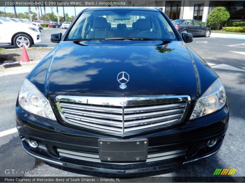 Black / Almond/Mocha 2010 Mercedes-Benz C 300 Luxury 4Matic