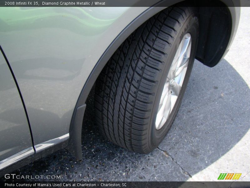 Diamond Graphite Metallic / Wheat 2008 Infiniti FX 35