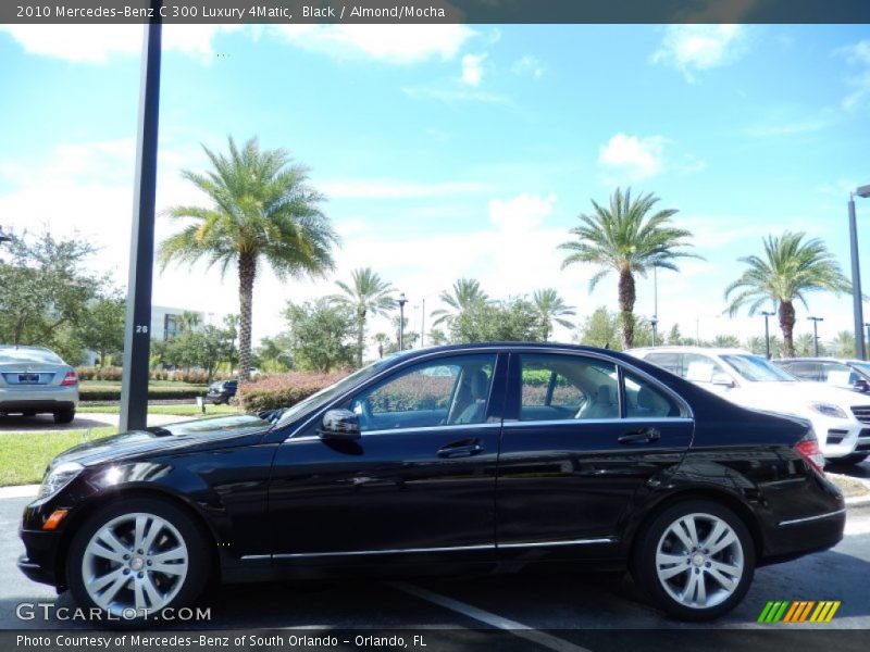 Black / Almond/Mocha 2010 Mercedes-Benz C 300 Luxury 4Matic