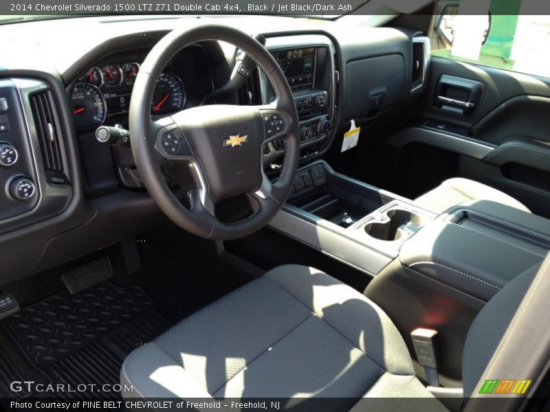 Black / Jet Black/Dark Ash 2014 Chevrolet Silverado 1500 LTZ Z71 Double Cab 4x4