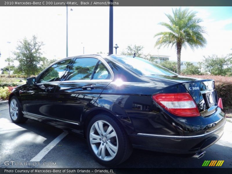 Black / Almond/Mocha 2010 Mercedes-Benz C 300 Luxury 4Matic