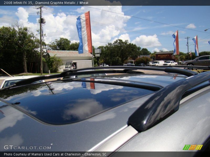 Diamond Graphite Metallic / Wheat 2008 Infiniti FX 35