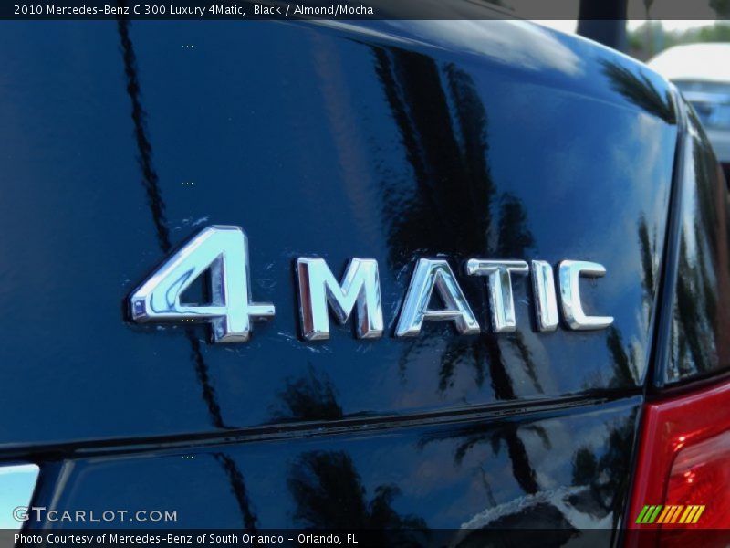 Black / Almond/Mocha 2010 Mercedes-Benz C 300 Luxury 4Matic
