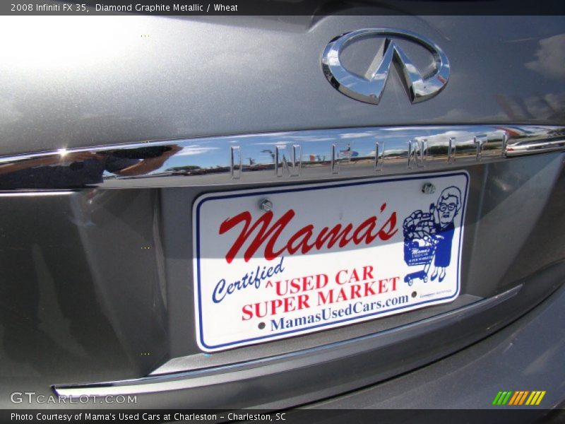 Diamond Graphite Metallic / Wheat 2008 Infiniti FX 35