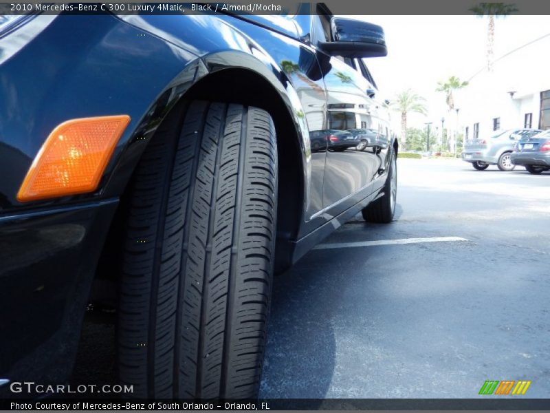 Black / Almond/Mocha 2010 Mercedes-Benz C 300 Luxury 4Matic