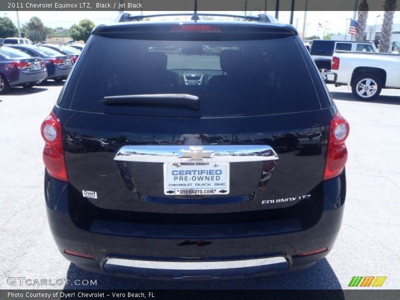 Black / Jet Black 2011 Chevrolet Equinox LTZ
