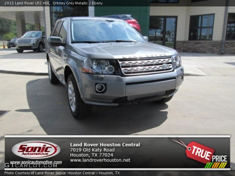 Orkney Grey Metallic / Ebony 2013 Land Rover LR2 HSE