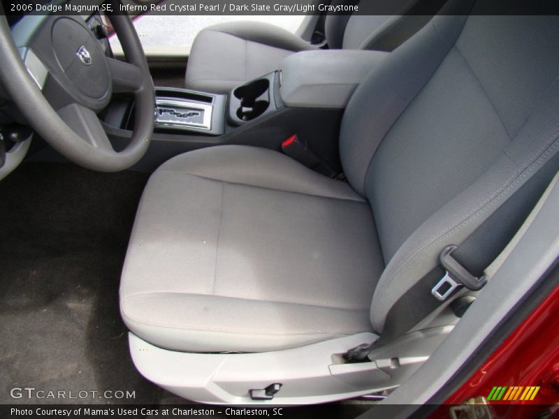Inferno Red Crystal Pearl / Dark Slate Gray/Light Graystone 2006 Dodge Magnum SE
