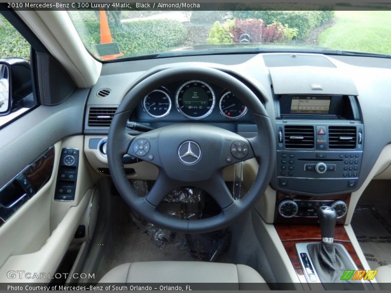 Black / Almond/Mocha 2010 Mercedes-Benz C 300 Luxury 4Matic