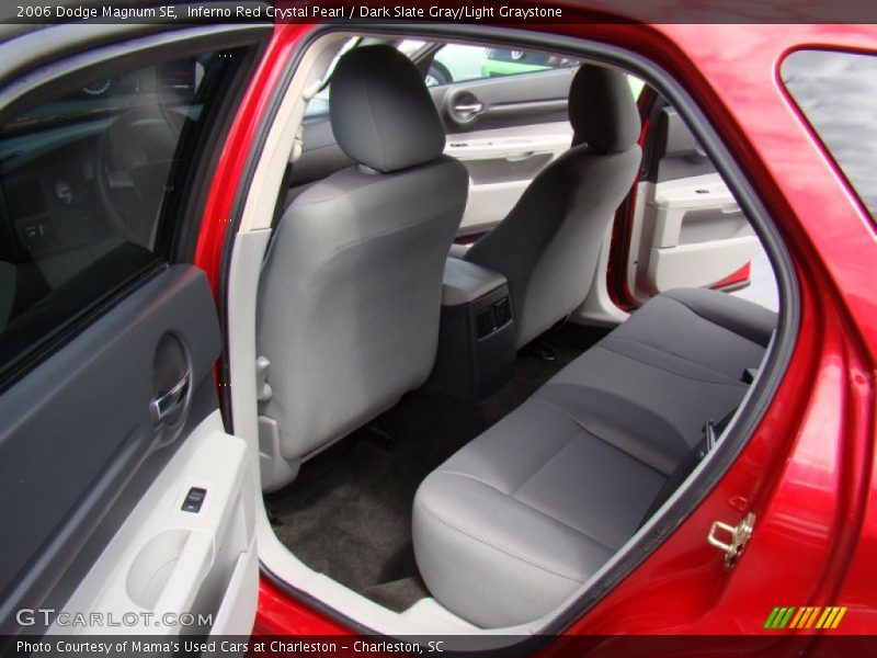 Inferno Red Crystal Pearl / Dark Slate Gray/Light Graystone 2006 Dodge Magnum SE