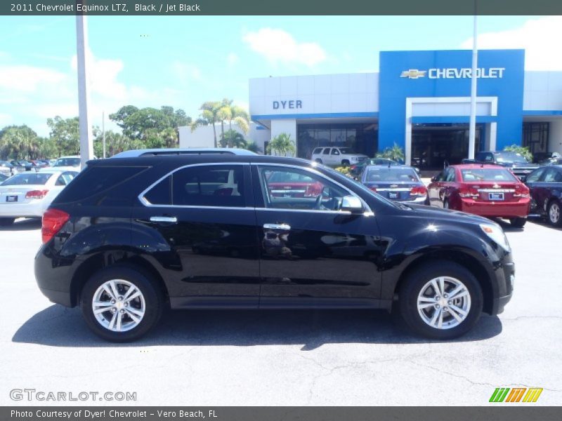 Black / Jet Black 2011 Chevrolet Equinox LTZ