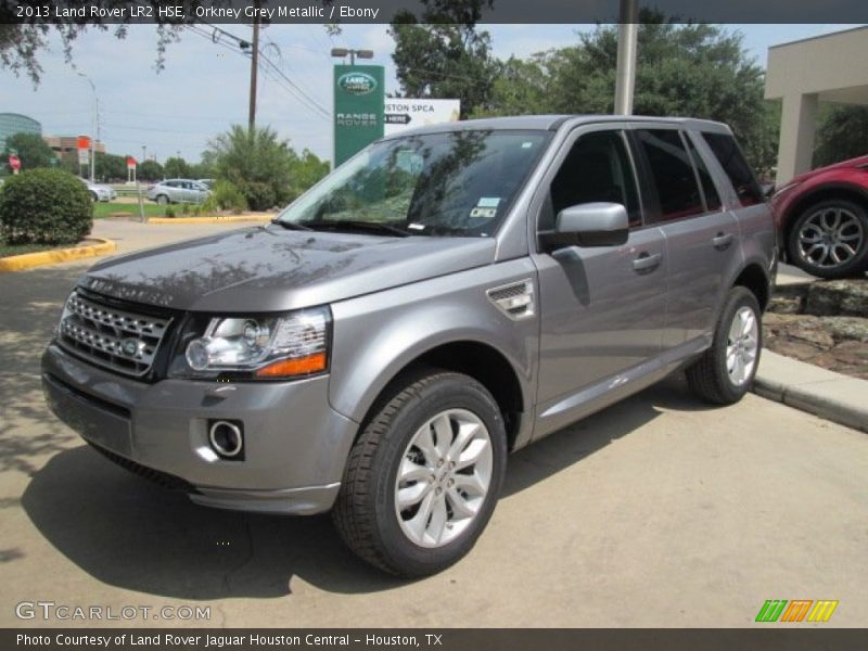Orkney Grey Metallic / Ebony 2013 Land Rover LR2 HSE