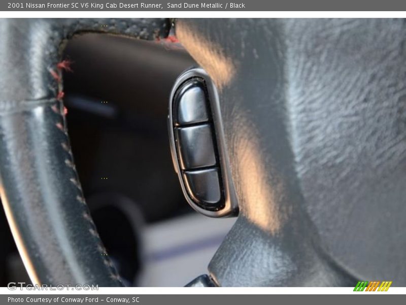 Sand Dune Metallic / Black 2001 Nissan Frontier SC V6 King Cab Desert Runner