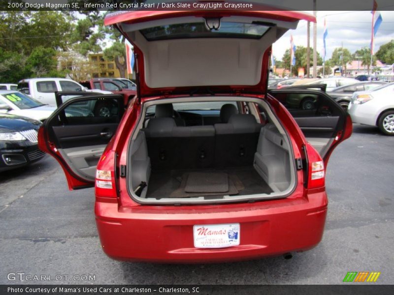 Inferno Red Crystal Pearl / Dark Slate Gray/Light Graystone 2006 Dodge Magnum SE