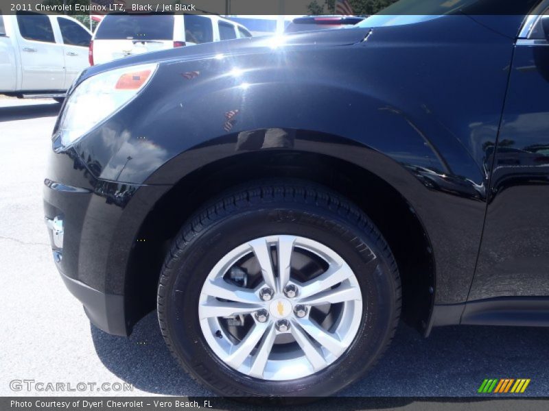 Black / Jet Black 2011 Chevrolet Equinox LTZ