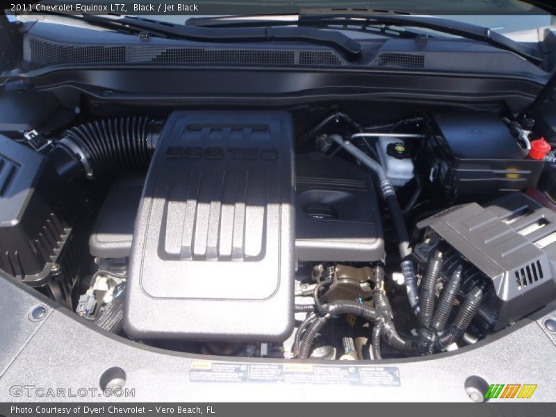 Black / Jet Black 2011 Chevrolet Equinox LTZ