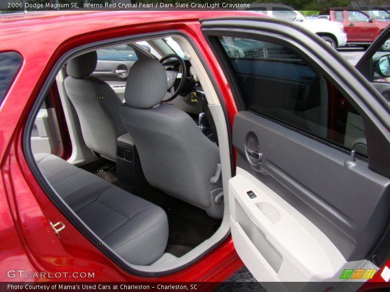 Inferno Red Crystal Pearl / Dark Slate Gray/Light Graystone 2006 Dodge Magnum SE