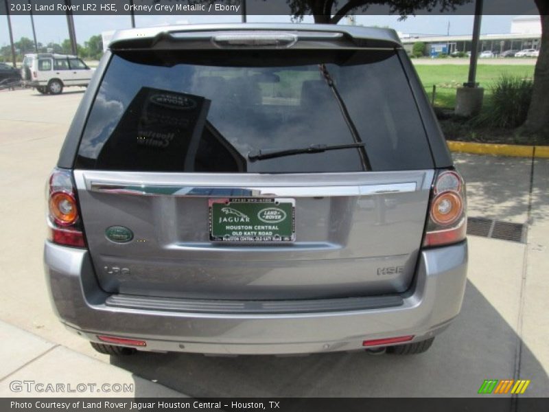 Orkney Grey Metallic / Ebony 2013 Land Rover LR2 HSE