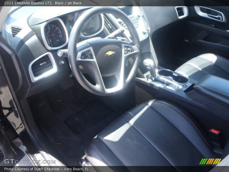 Black / Jet Black 2011 Chevrolet Equinox LTZ