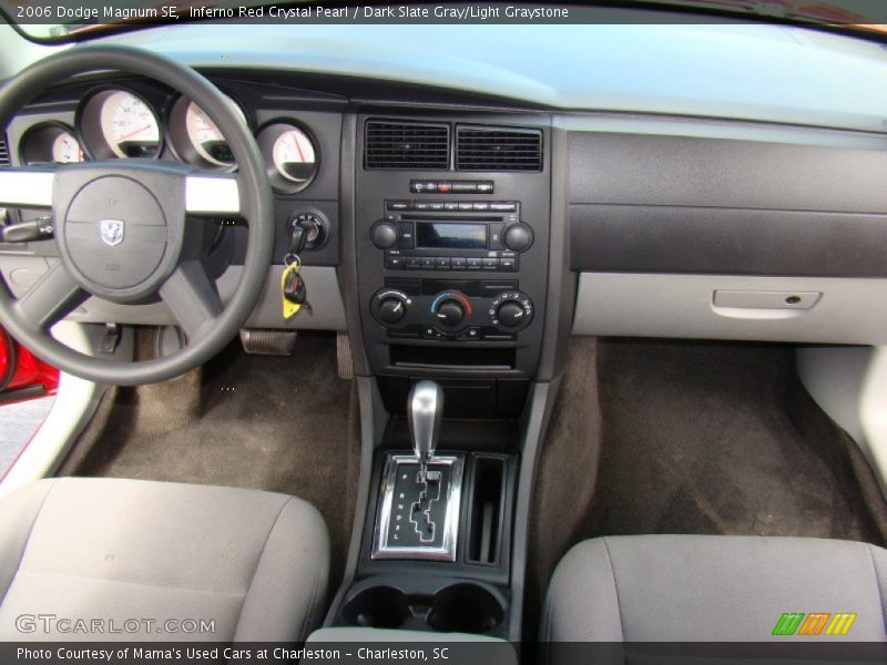 Inferno Red Crystal Pearl / Dark Slate Gray/Light Graystone 2006 Dodge Magnum SE