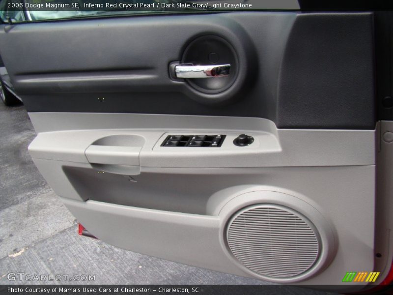 Inferno Red Crystal Pearl / Dark Slate Gray/Light Graystone 2006 Dodge Magnum SE