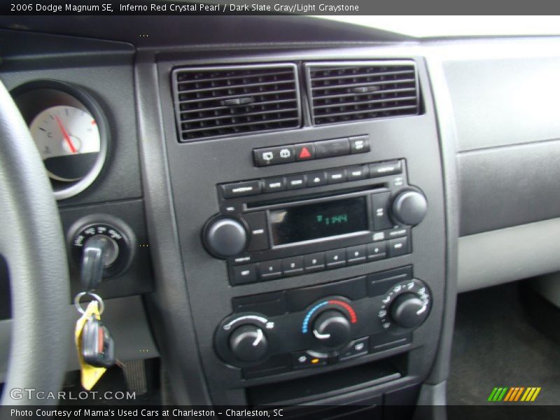 Inferno Red Crystal Pearl / Dark Slate Gray/Light Graystone 2006 Dodge Magnum SE
