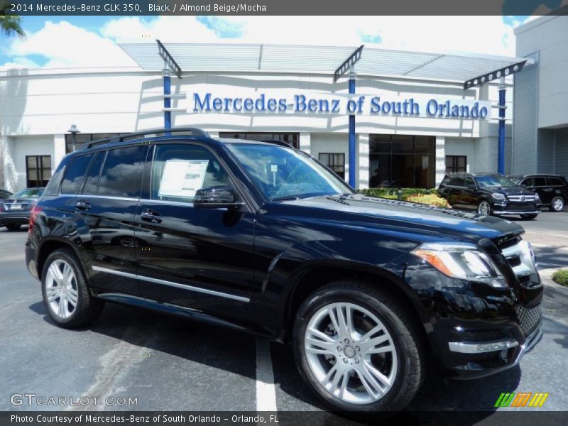 Black / Almond Beige/Mocha 2014 Mercedes-Benz GLK 350