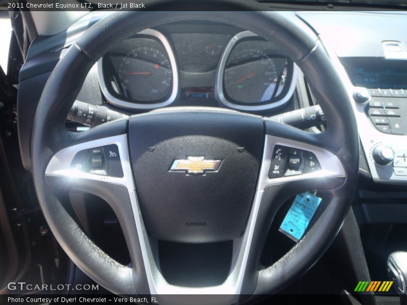 Black / Jet Black 2011 Chevrolet Equinox LTZ