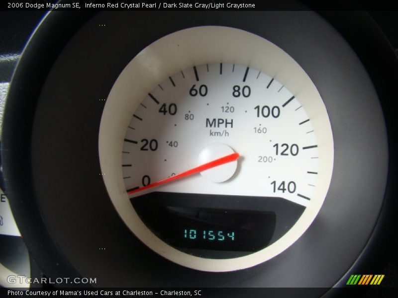 Inferno Red Crystal Pearl / Dark Slate Gray/Light Graystone 2006 Dodge Magnum SE