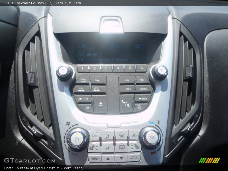 Black / Jet Black 2011 Chevrolet Equinox LTZ