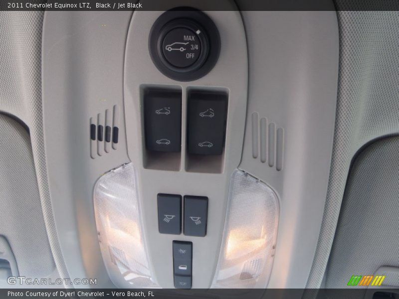 Black / Jet Black 2011 Chevrolet Equinox LTZ