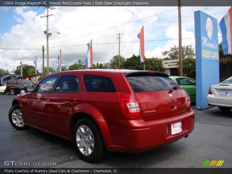 Inferno Red Crystal Pearl / Dark Slate Gray/Light Graystone 2006 Dodge Magnum SE