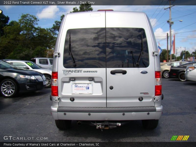 Silver Metallic / Dark Grey 2012 Ford Transit Connect XLT Van