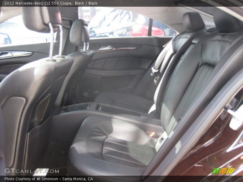 Black / Black 2012 Mercedes-Benz CLS 550 Coupe