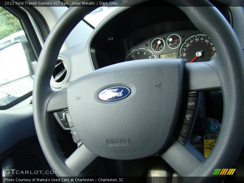 Silver Metallic / Dark Grey 2012 Ford Transit Connect XLT Van