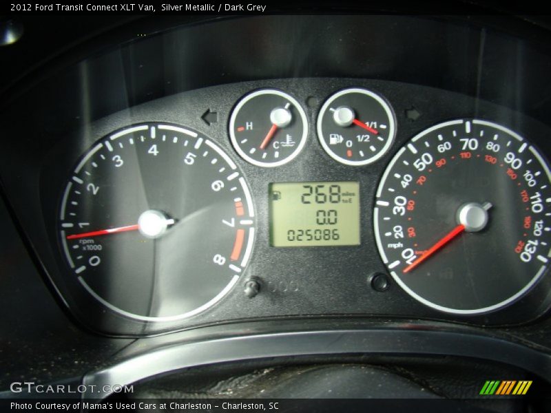 Silver Metallic / Dark Grey 2012 Ford Transit Connect XLT Van