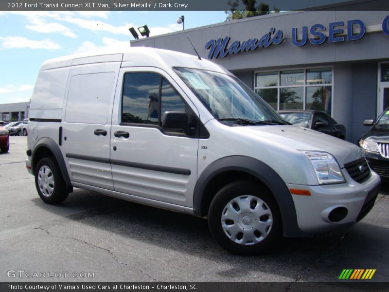 Silver Metallic / Dark Grey 2012 Ford Transit Connect XLT Van