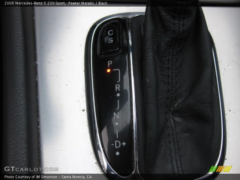 Pewter Metallic / Black 2006 Mercedes-Benz C 230 Sport
