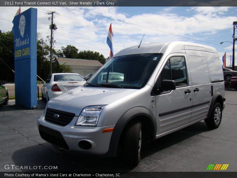 Silver Metallic / Dark Grey 2012 Ford Transit Connect XLT Van