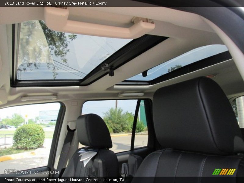 Sunroof of 2013 LR2 HSE