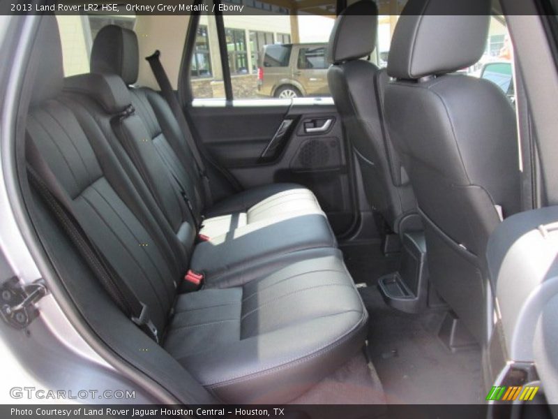 Rear Seat of 2013 LR2 HSE