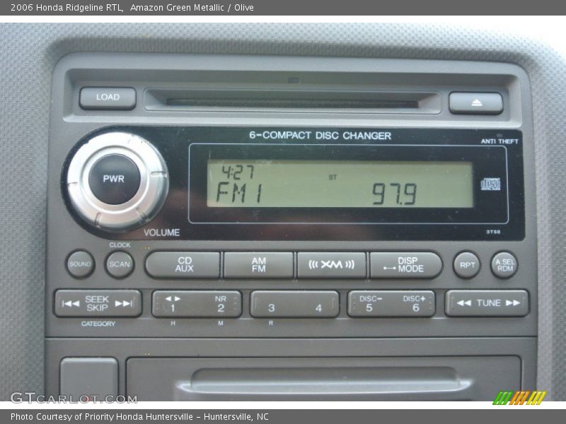 Audio System of 2006 Ridgeline RTL