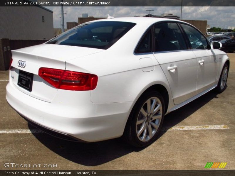 Ibis White / Chestnut Brown/Black 2014 Audi A4 2.0T Sedan