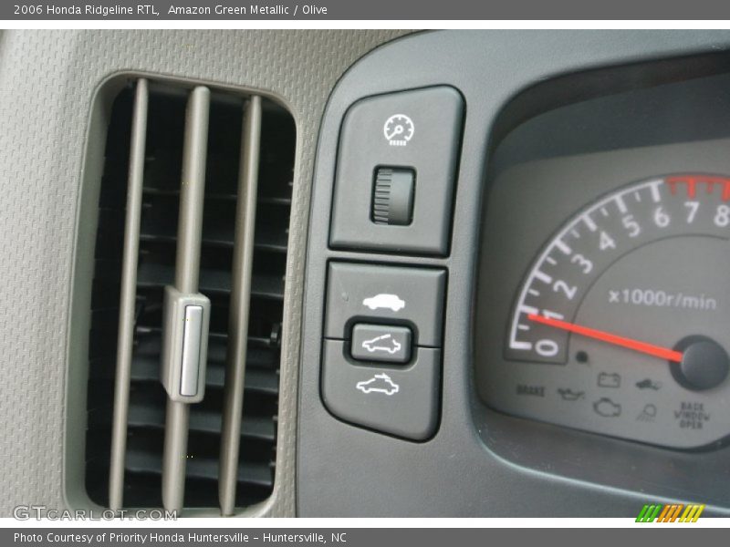 Controls of 2006 Ridgeline RTL