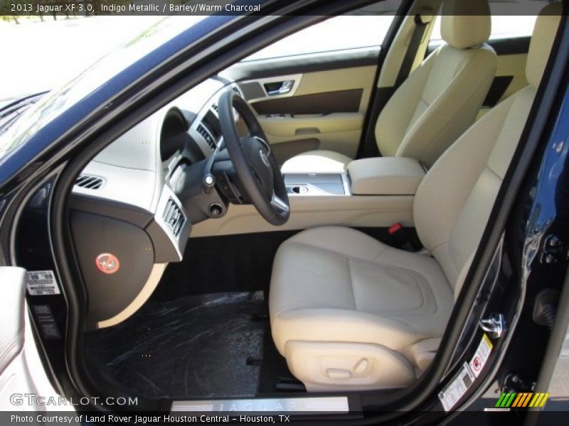 Front Seat of 2013 XF 3.0